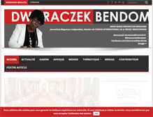 Tablet Screenshot of dworaczek-bendome.org